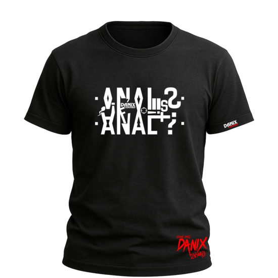 Tshirt Message Caché : ANAL ? [DANIX CENSORED]